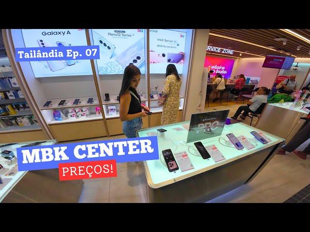 COMPRAS no MAIOR SHOPPING de BANGKOK: Produtos e Preços