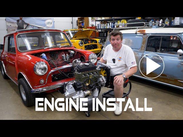 Watch Us Install a Mini Cooper S Engine In Under a Minute!