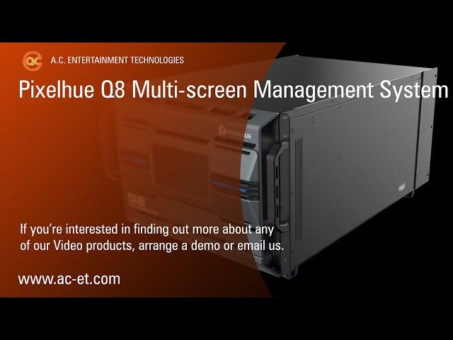 PIXELHUE Q8 4K/8K multi-screen management system