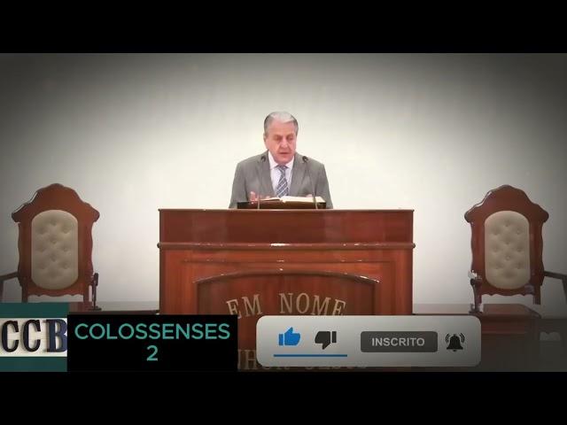 CCB ONLINE CULTO 02/03/25 | PALAVRA CCB HOJE | COLOSSENSES 2