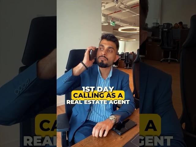 POV: 1st day calling as a real estate agent! Dubai 2024