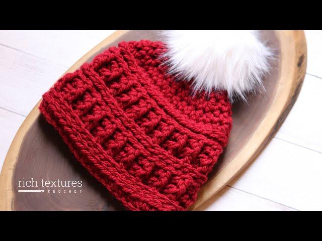 Helena Beanie Crochet Pattern