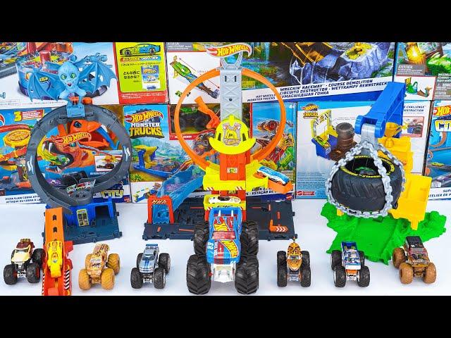 Hot Wheels Collection Unboxing Review ASMR  Hot Wheels City Bat Loop Attack Playset