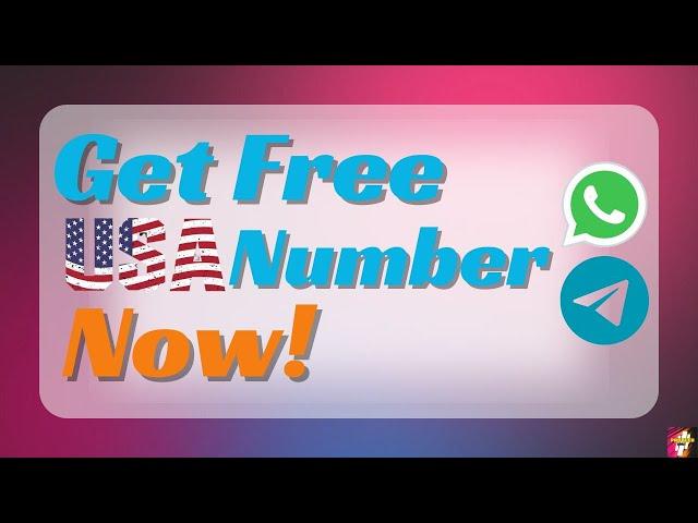 Get free USA number | Free WhatsApp Number | How to create unlimited Telegram