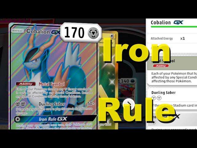 【PTCGL:Expanded Beta】Infinite Iron Rule GX