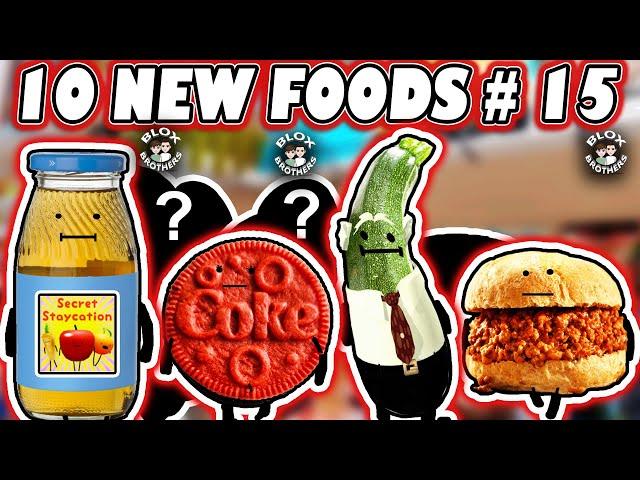 10 NEW FOOD Ideas Update / Secret Staycation / # 15 / FAN Suggested Ideas  / Roblox