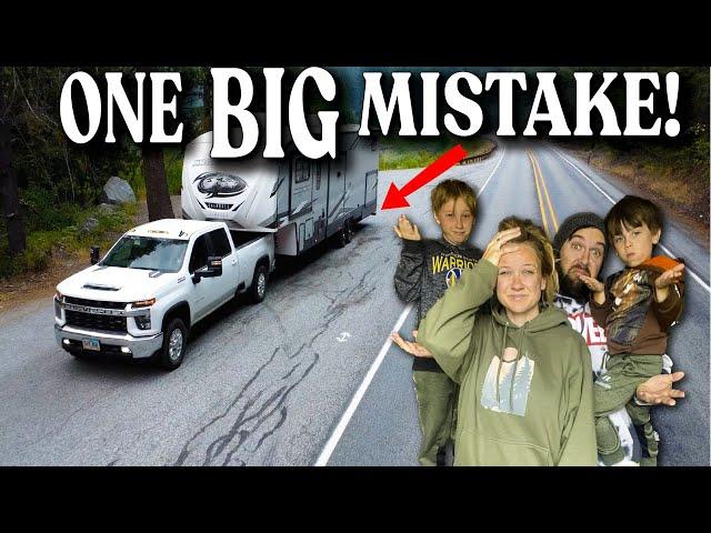 One year FULL TIME RV with kids! RV beginner mistakes (there’s a lot)