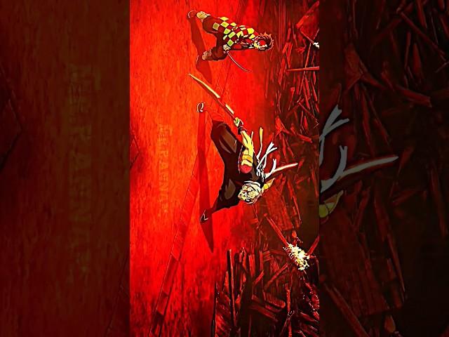Tengen Uzui vs Gyutaro fight 4k (the sound hashira vs upper moon 6) human vs demon #demonslayer