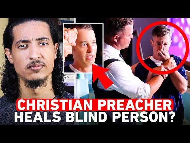 BLIND CHRISTIAN HEALED AFTER BAPTISM?