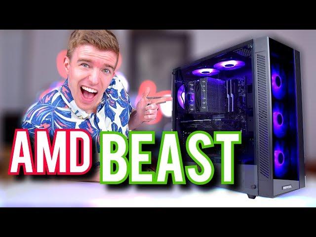 $1200 RGB Gaming/Content Creation/Streaming PC Build! [2019]