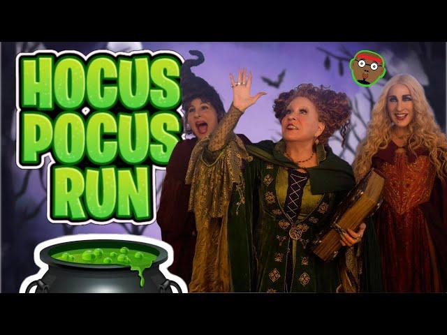 Hocus Pocus Run - Halloween Brain Break | Hocus Pocus Sing-Along | Kids Halloween Songs | PhonicsMan