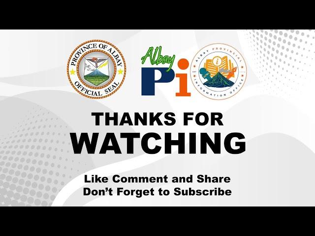 WATCH: Albay PIO Newsbreak,  August 12, 2024