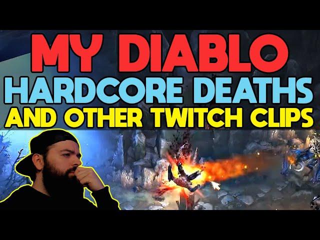 HARDCORE RIPS | DIABLO 3 REAPER OF SOULS DEATHS  - TWITCH BLUDDSHED