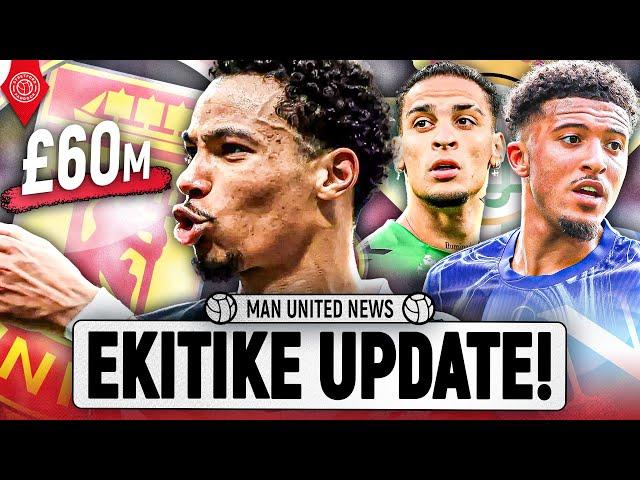 Hugo Ekitike Asking Price Update! Winger EXITS! | Man United News