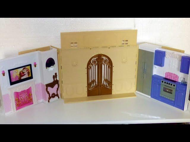 Bratz World House.Barbie My House Fold Up Folding Doll House Dollhouse