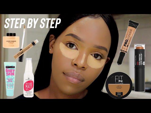 step by step "Super Affordable" Makeup For Beginners (beginners makeup tutorial) TebelloRapabi