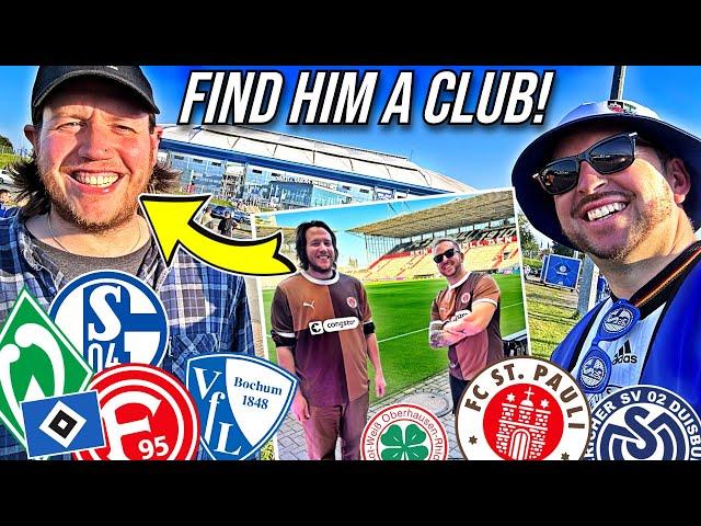 English Fans Search For THE BEST GERMAN FOOTBALL CLUB 