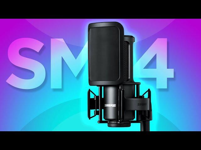 Is the NEW Shure SM4 Microphone Worth Buying? (Zero Plosives)