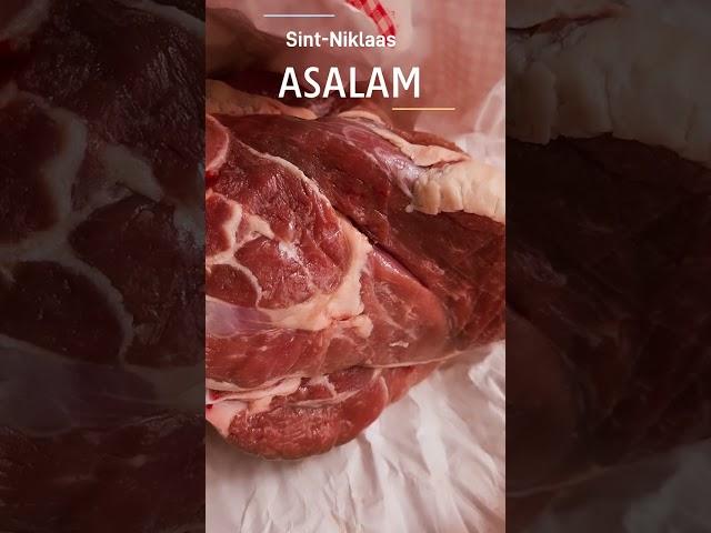 Asalam halal meat supermarkt Sint-Niklaas Belgium