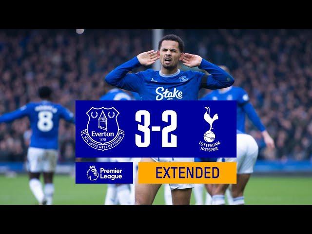 EXTENDED HIGHLIGHTS: Everton 3-2 Tottenham