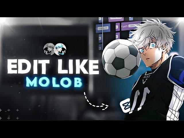 How To Edit Like MOLOB On CapCut! | Full Amv Transition Tutorial