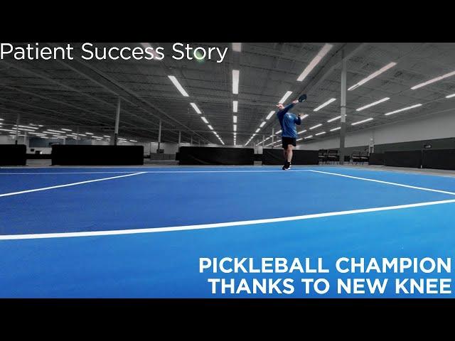 Pickleball Champ Credits UConn Health for Success