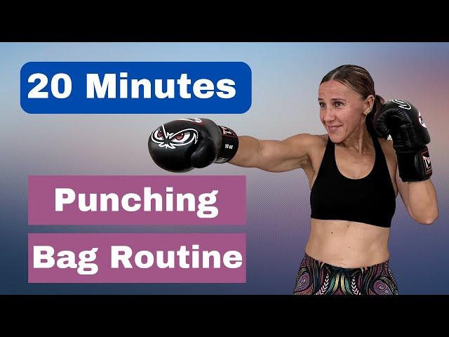 Get Fit At Home With This 20-minute Punching Bag Workout!