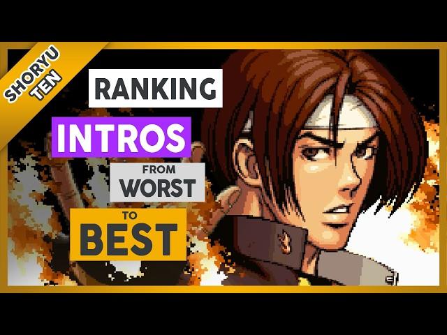 Ranking The King Of Fighters Intros From Worst To Best