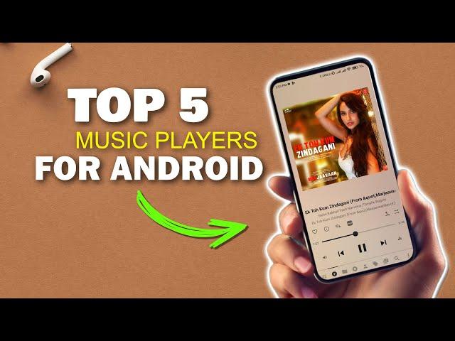 Top 5 Music Player Apps for Android in 2025  | Best Offline & Hi-Res Audio Players!