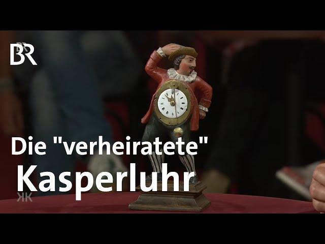 Verbandelter Hanswurst für die Kommode: "Kasperluhr" | Kunst + Krempel | BR