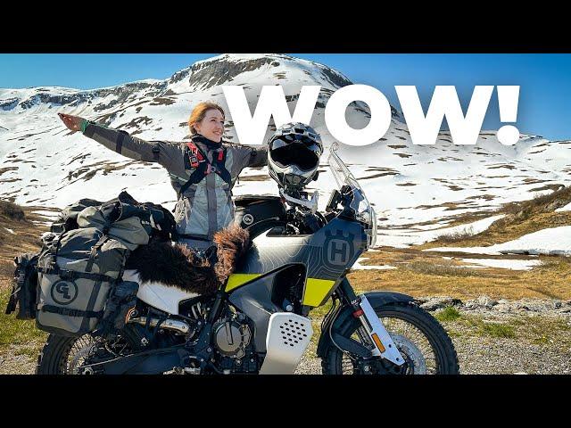 Norway's Ultimate Motorcycle Mecca: Solo motorcycle Trip through Norwegian Mountain Passes  [S5-3]