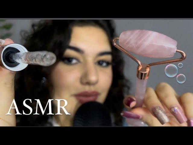 ASMR | TE HAGO UNA LIMPIEZA Y MASAJE FACIAL