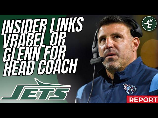 NFL Insider LINKS Mike Vrabel & Aaron Glenn To The New York Jets Head Coaching Opening