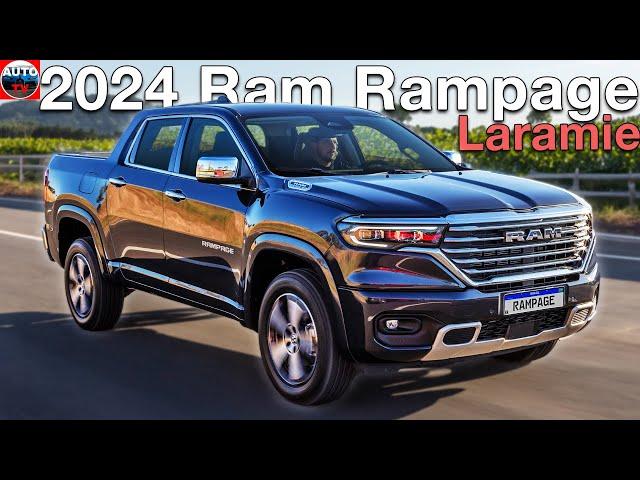 NEW 2024 RAM Rampage Laramie - PREMIERE interior & exterior Review