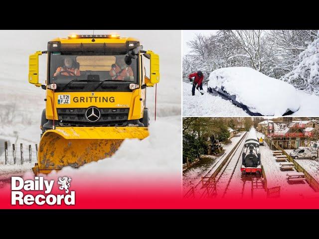 Weather: New snow and ice warnings issued for the UK as travel disruption continues