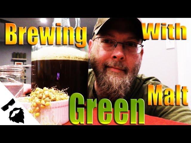 GREEN MALT Beer using ONLY Supermarket Ingredients!