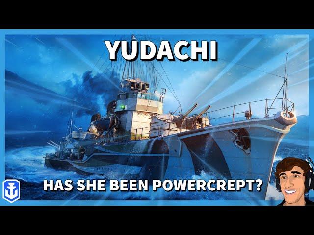 Yudachi in 2023, She's Back for GXP in World of Warships Legends 4K