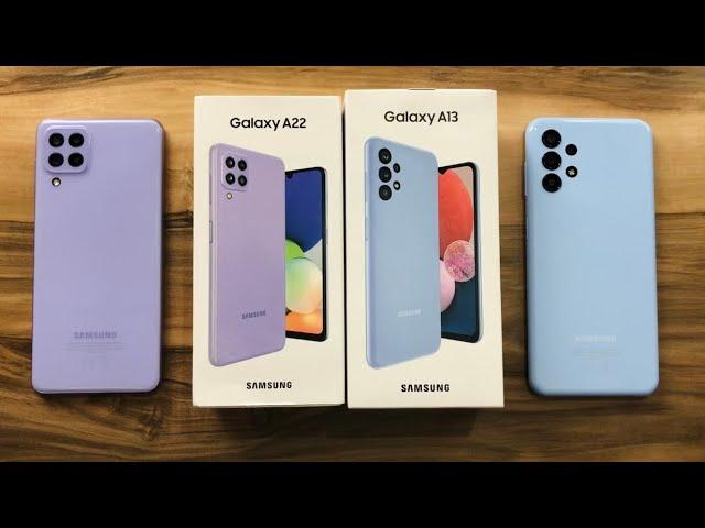 Samsung Galaxy A13 vs Samsung Galaxy A22