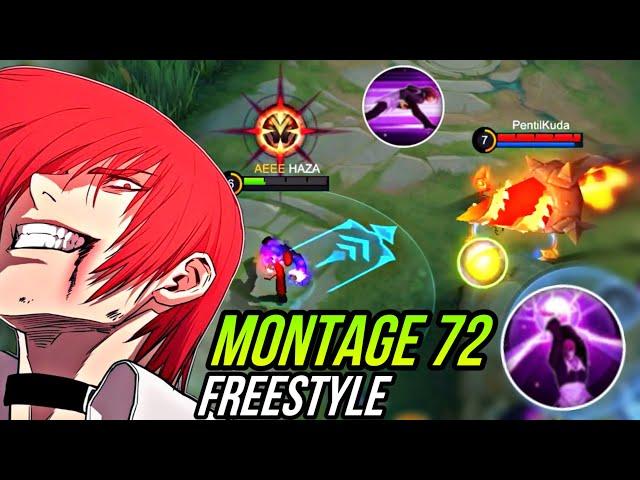 CHOU MONTAGE FREESTYLE 72 OUTPLAY / HIGHLIGHTS / IMMUNE / DAMAGE / HAZA GAMING | MOBILE LEGENDS