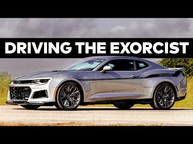 Driving THE EXORCIST // Loudest Camaro ZL1 POV // Shark Grey 10-Speed Auto