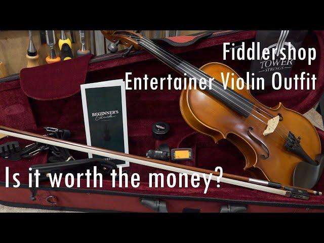 Fiddlershop The Entertainer Violin Outfit Unboxing and Review