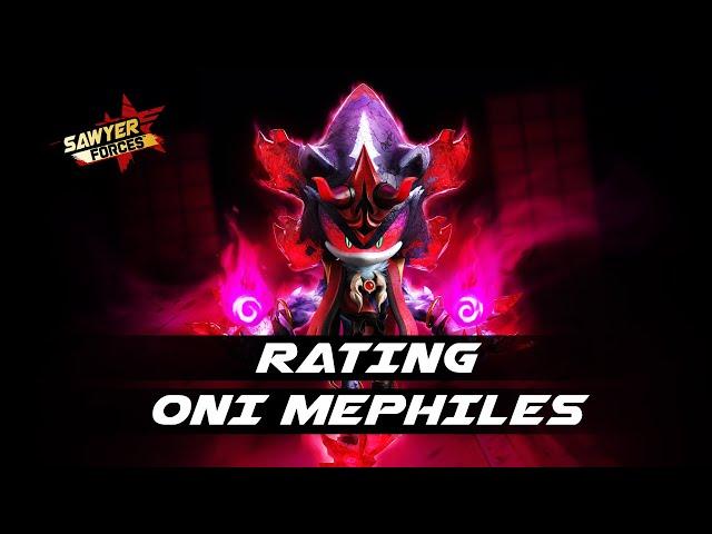 ONI MEPHILES IS ... Sonic Forces Speed Battle: RATING