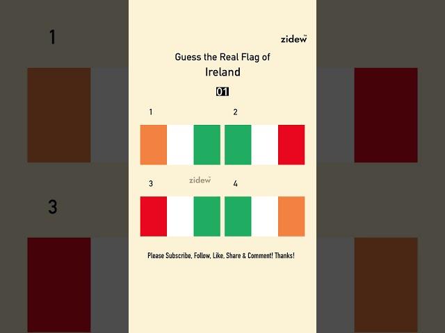 Guess the Real Flag 86 • Comoros • Enrich IQ • zidew #flag #quiz #country #geography