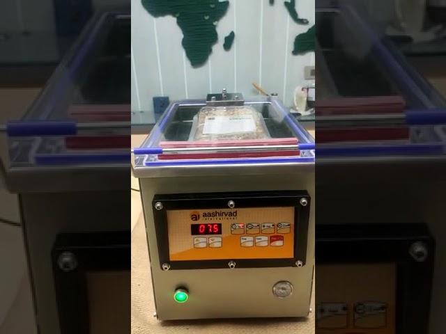 Vacuum packaging machine for samples - table top vacuum packaging machine - Ecotact bags