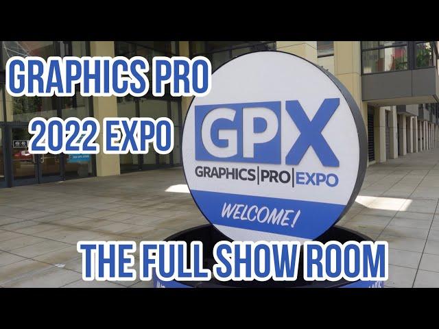 Graphics Pro Exp Full Walk Through of The Showroom | Charlotte Convention Center