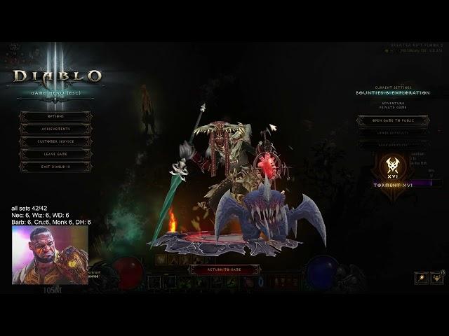 S32 Hardcore Zombie bear WD 150 rank 1 world helltooth including softcore.