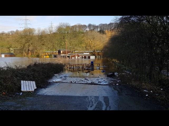 WEST VALE/ELLAND FLOODING 2020