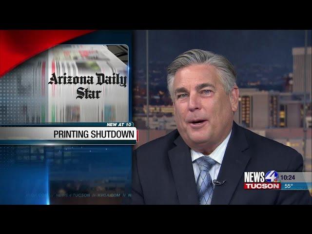 Arizona Daily Star closing printing press facility