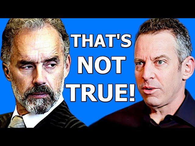 JORDAN PETERSON BUSTED BY SAM HARRIS AGAIN!?