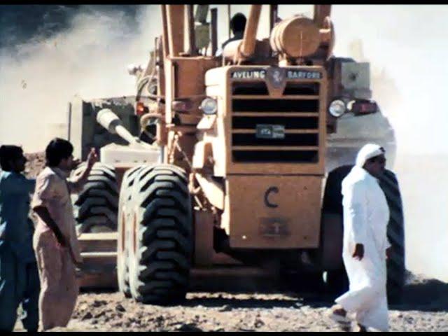 The Hatta Oasis near Dubai,  modernisation in the late 1970s,  F744